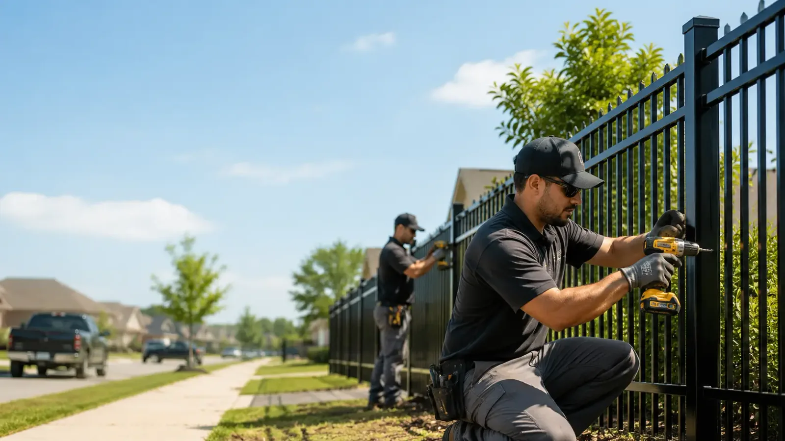 Metal Fence Installation in Winchester, AR